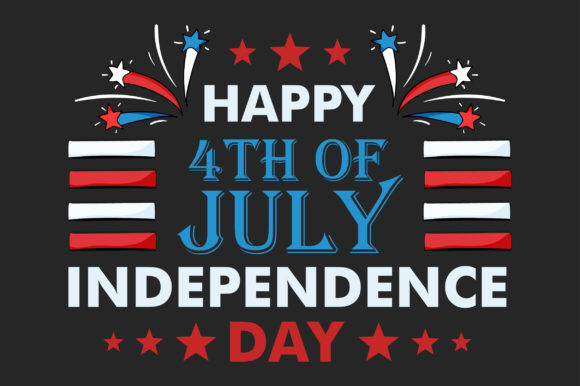 4th July America Independence T-shirt Graphics for Crafts