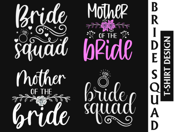 A Bride Squad Graphics Bundle for Crafting Brand Personality