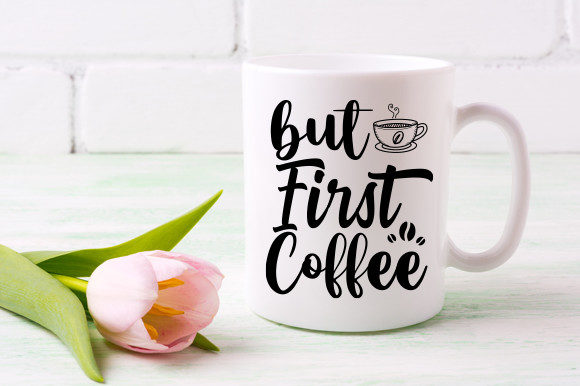 A Cozy Coffee Design for Crafts and Graphics