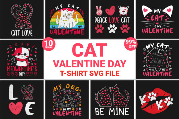 A Designer's Review of a Cat Paw Valentine Craft Bundle