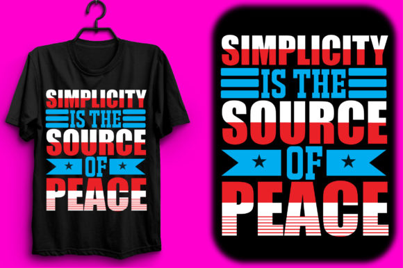 A Minimalist Design for T-Shirts and Graphics