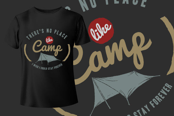 A Practical Review of 'No Place Like Camp' Graphics for Local Branding