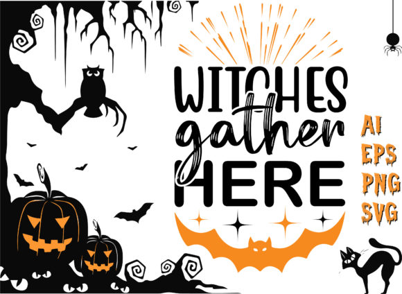 A Review of Witches Gather Here: A Graphics & Crafts Asset