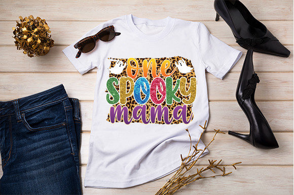 A Spooky Mama Halloween Design for Crafts & Graphics