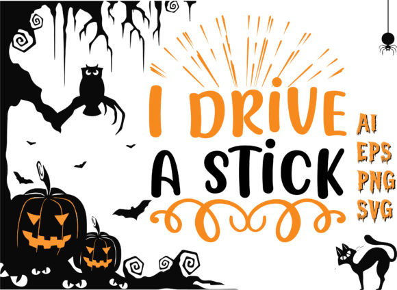 An SVG Halloween Graphics Asset for Crafts and Merchandise