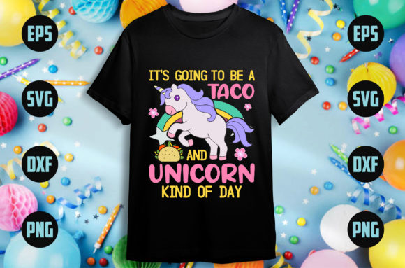 Crafting Magic: Using a Unicorn Graphics T-Shirt Design for Real Projects