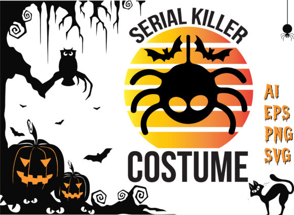 Evaluating a Halloween Graphic: The Serial Killer Costume T-Shirt Design