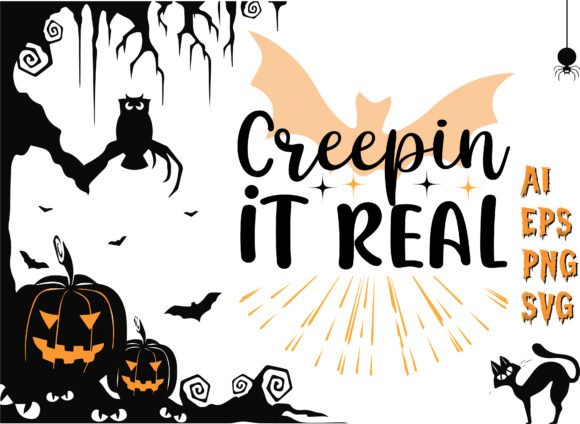 Graphic Review: Crafting Halloween with Creepin It Real