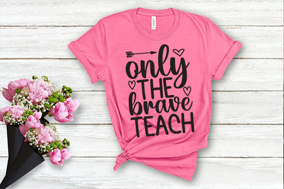 Only the Brave Teach: A Graphic Design Asset for Crafting Brands