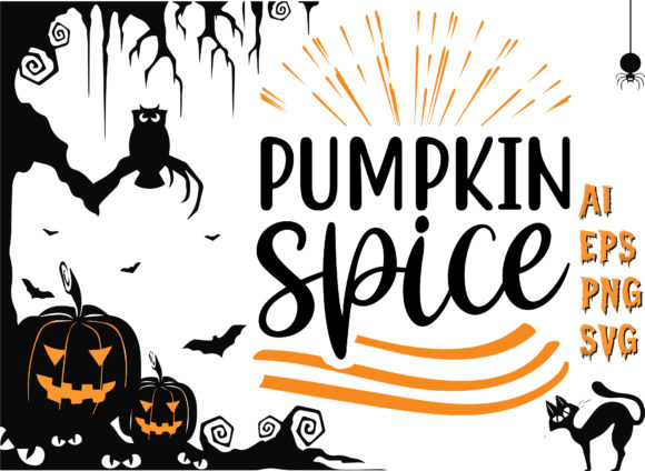 Pumpkin Spice Halloween T-Shirt: A Designer's Take for Craft Graphics