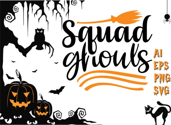 Squad Ghouls Halloween T-Shits: A Crafters Review of Graphics for Seasonal Products