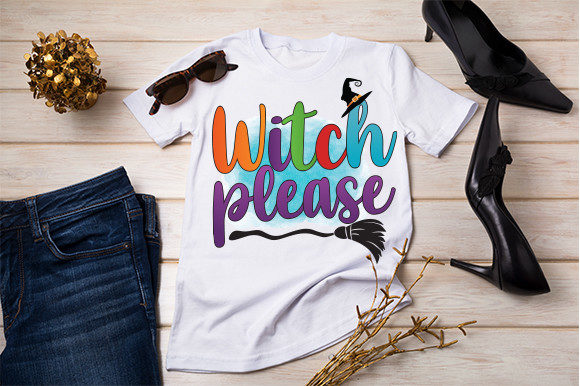 Witch Please T Shirts: A Graphic Asset for Crafts & Seasonal Branding
